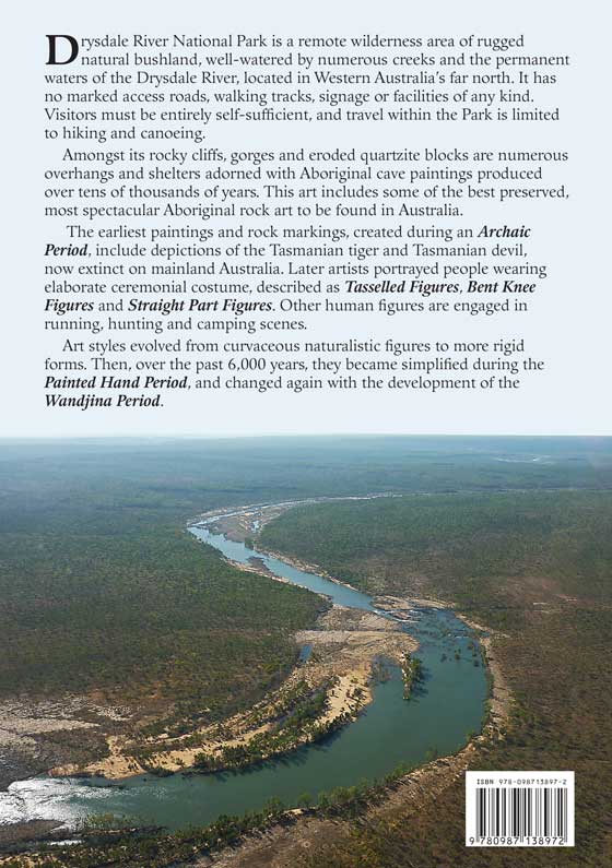 Back Cover: Aboriginal Paintings of Drysdale River National Park, Kimberley, Western Australia