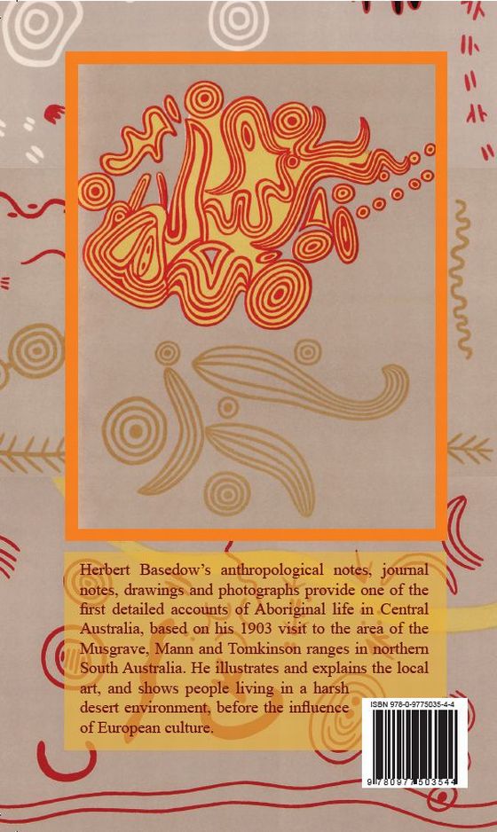 Back Cover: Notes on Some Native Tribes of Central Australia