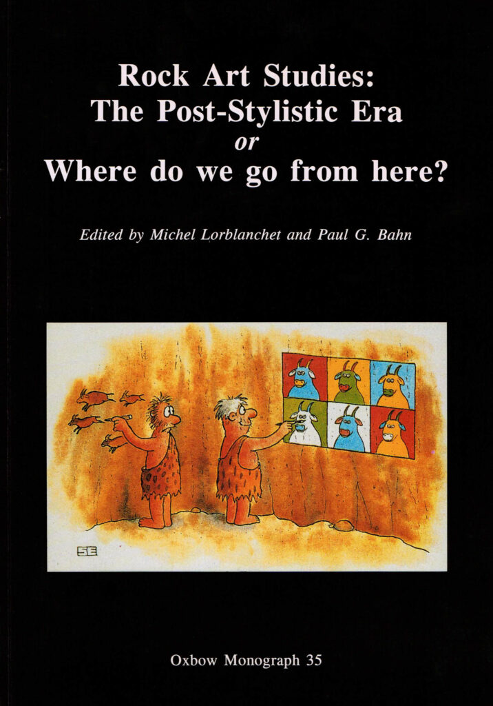 Photo of Book Cover - (b). Stylistic change in the Kimberley rock art, Australia