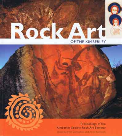 image of Rock Art of the Kimberley book cover